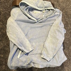 Men's Light Blue Hoodie Sweater